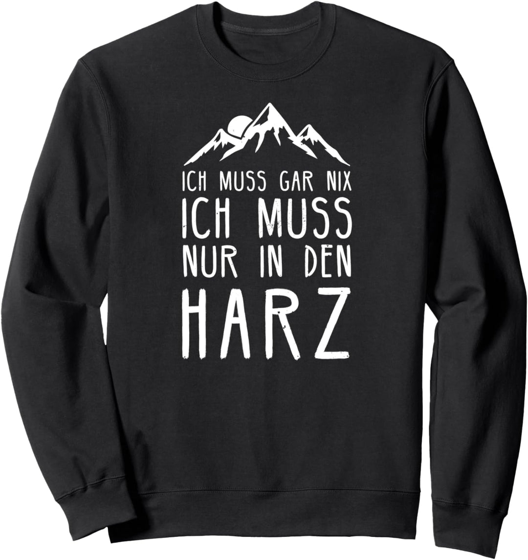 Harz I Brocken Brockenbahn Walpurgis Motiv für Harzer Sweatshirt