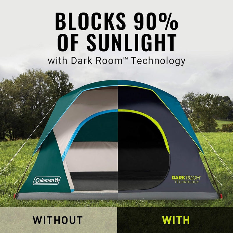 Coleman Campingzelt | Dark Room Skydome Zelt Skydome für 4 Personen, Skydome für 4 Personen