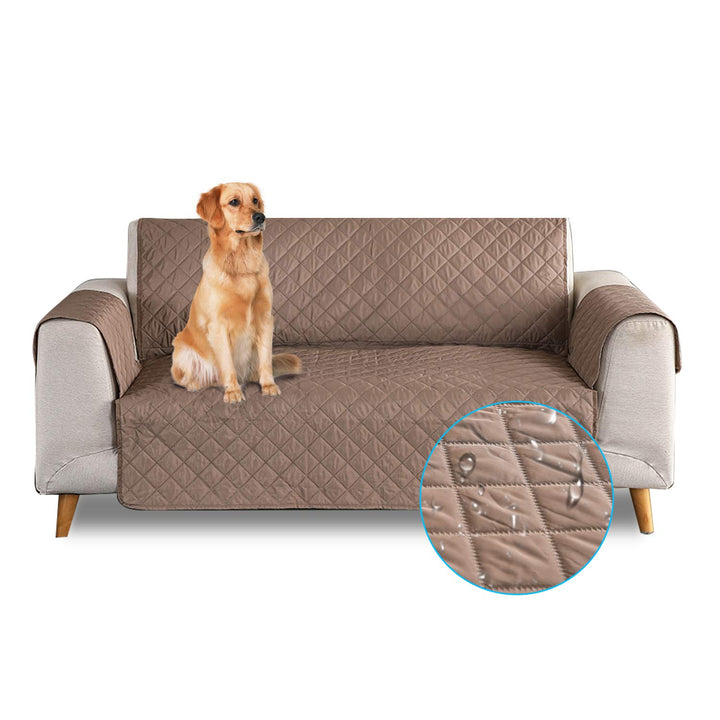 PETCUTE Sofabezug Sofaüberwurf Anti-Rutsch Sofa schonbezug wasserdichtes Sofabezüge Quilted Sofabezü
