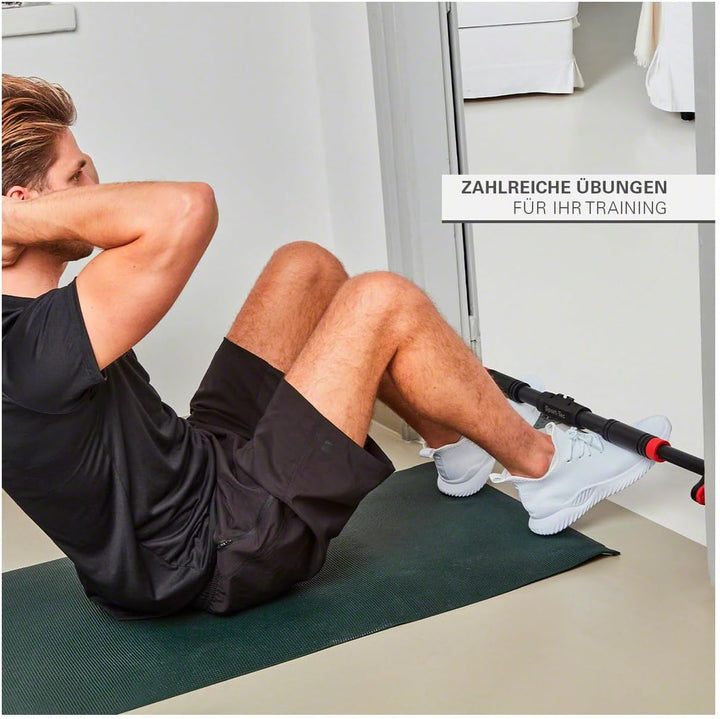 Sport-Tec Türreck Klimmzugstange Pull-Up 10.0, 65-100 cm Klimmzugbügel für Türrahmen, Pull-Up Bar oh