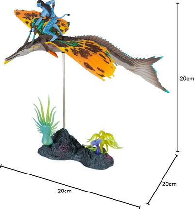 Avatar: The Way of Water Deluxe Large Actionfiguren Jake Sully & Skimwing Jake Sully und Skimwing, J