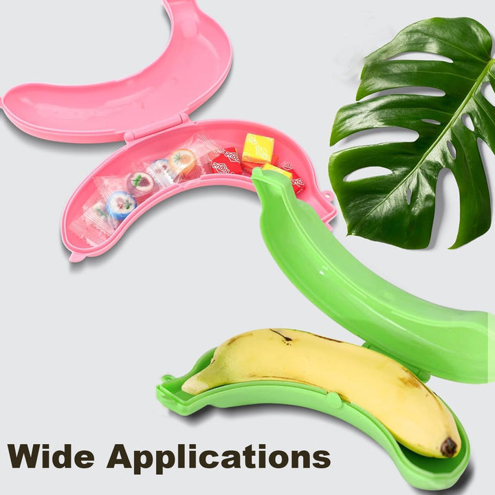 Bananenschutz, Bananen-Aufbewahrungsbehälter, Bananen-Etui, tragbarer Bananenhalter für Lunchboxen,