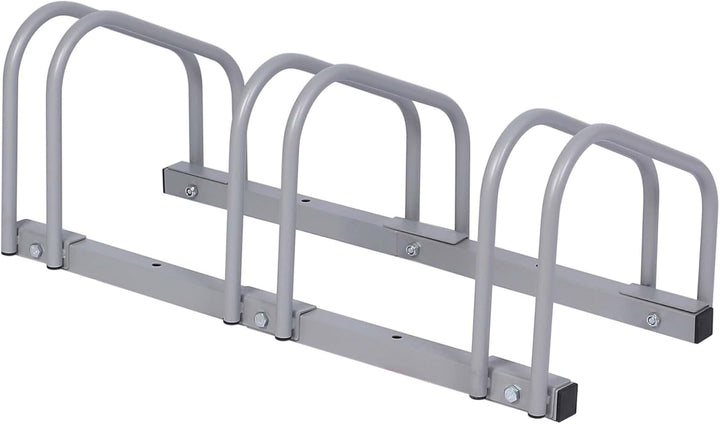Wiltec Fahrradständer für Fahrräder und für Wandmontage geeignet Fahrradbügel 3 Räder, geschraubt, 3