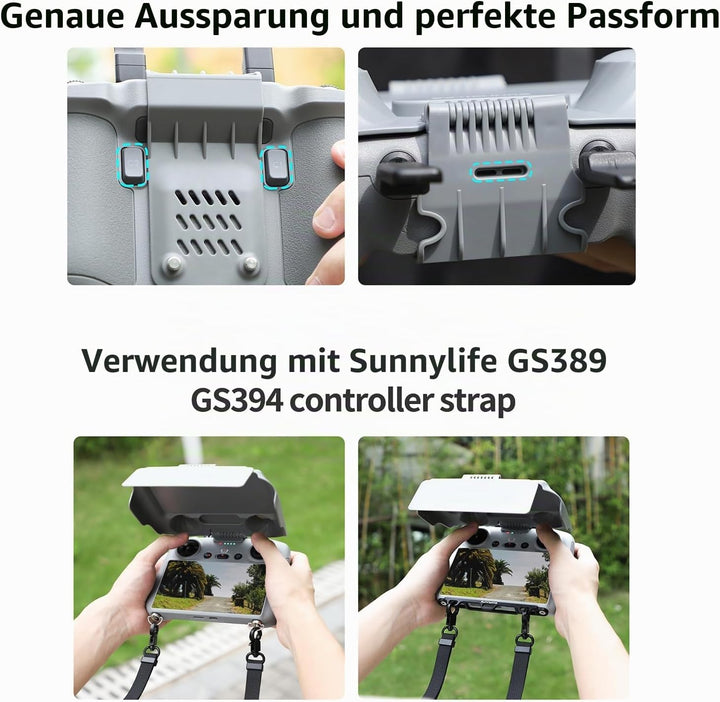 DJI RC1/2 2 in 1 Sonnenblende DJI RC 1-Fernbedienung Air 3/Mini3 Pro Hauben,RC Joysticks Protektor S