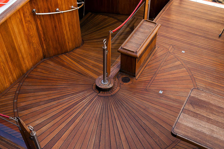 Yachtlack Grün Glänzend Bootslack Holzlack Bootsfarbe für Holz und Metall - 5L 5L Tannengrün - Ral 6