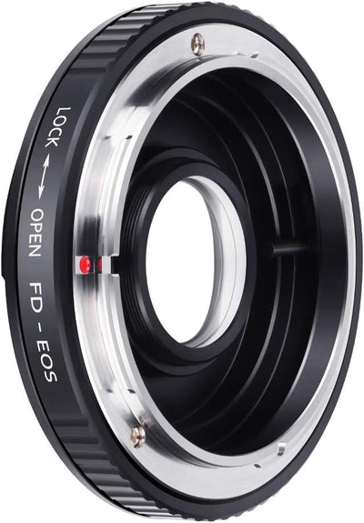 K&F Concept FD-EOS Objektivadapter Adapter Canon Objektiv Adapterring für Canon FD FL Objektiv an Ca