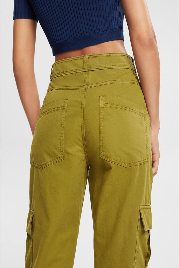 ESPRIT Damen Hose 32W / 28L 360/Olive, 32W / 28L 360/Olive