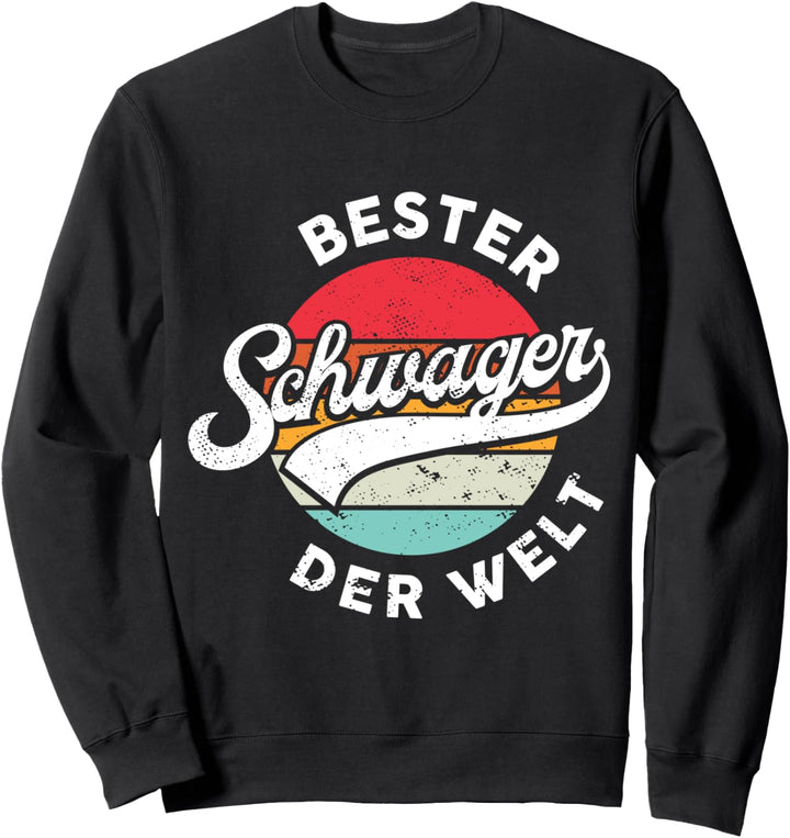 Bester Schwager der Welt Vintage Spruch Sweatshirt