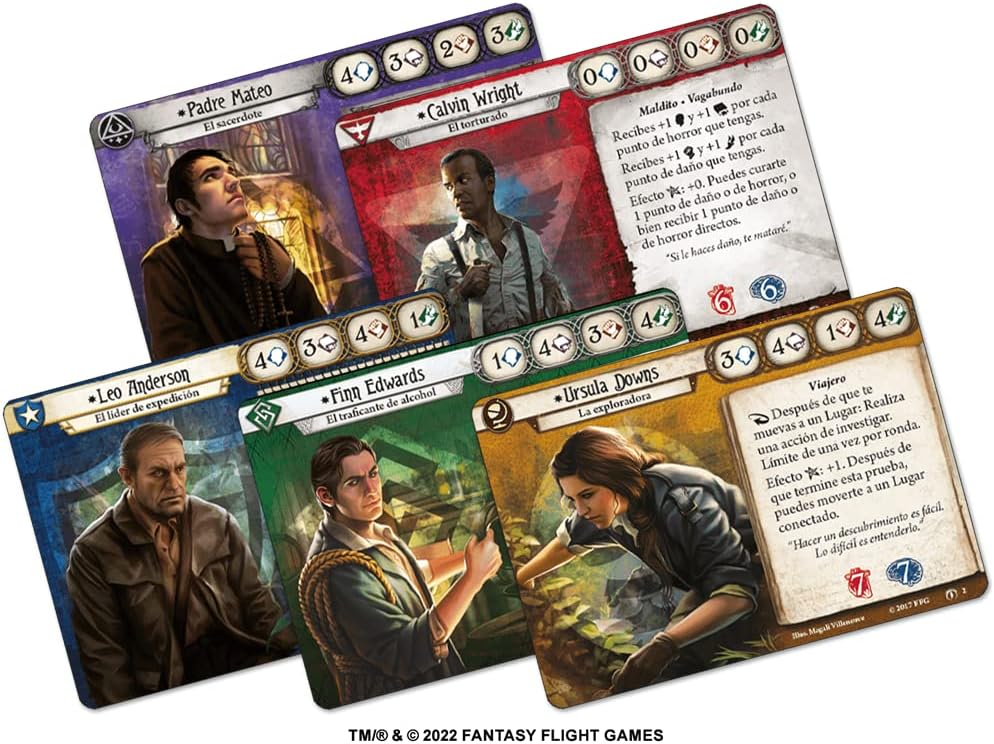 Fantasy Flight Games, Arkham Horror LCG, Die vergessene Ära: Expansion, Forscher, Kartenspiel auf Sp