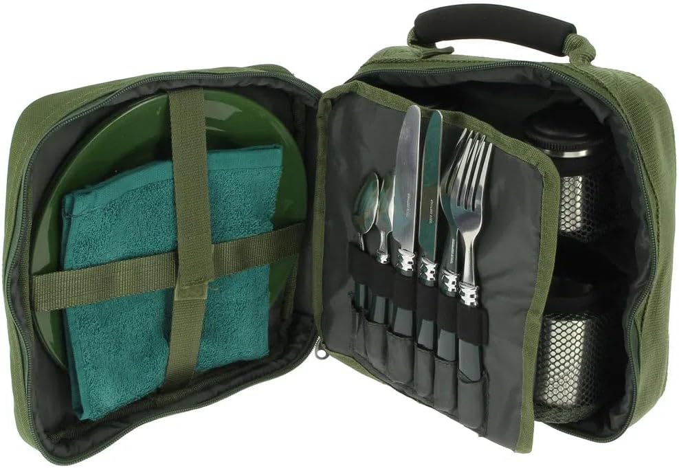 NGT Deluxe Cutlery Set Food, grün, L