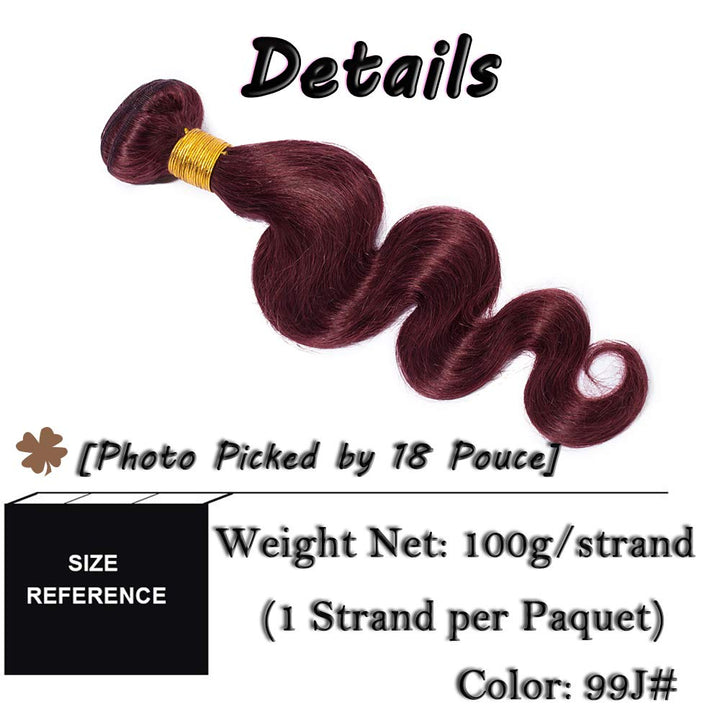 SEGO Brazilian Human Hair Bundles Echthaar Body Wave Weave Virgin Extensions 100% Unprocessed Brasil