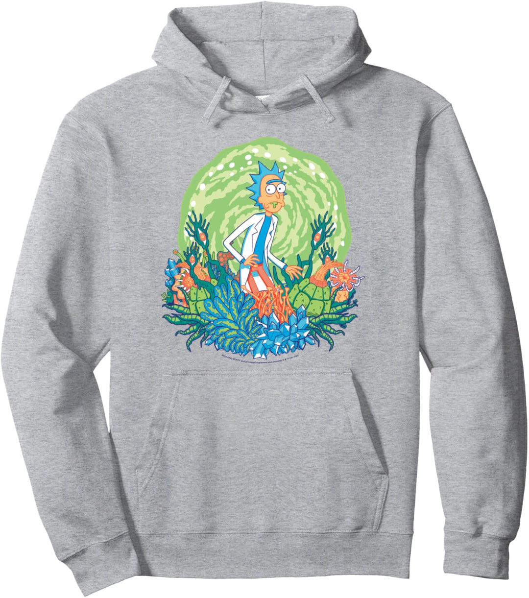 Rick and Morty Ricktanical Rick Pullover Hoodie