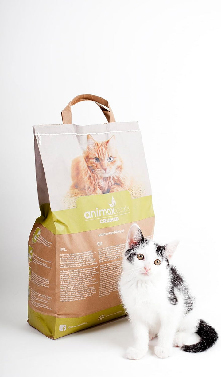 Klumpstreu für Katzen 28 L - Katzenstreu Klumpend - Staubfrei und Duft - 100% Natürliche von SEPIR,