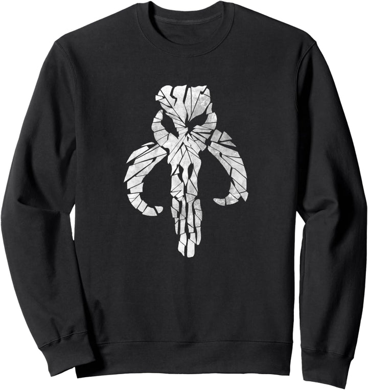 Star Wars Mandalorian Warriors Clan Shattered Skull Sweatshirt