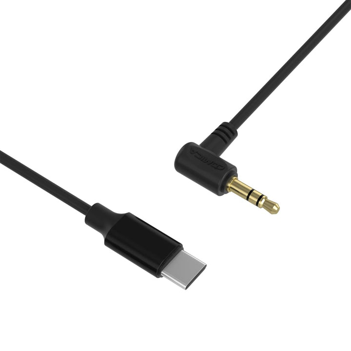 comica CVM-D-UC Mikrofonadapterkabel Ausgang Kabel für Mikrofone 3.5mm TRS auf USB-C Audio Kabel mit