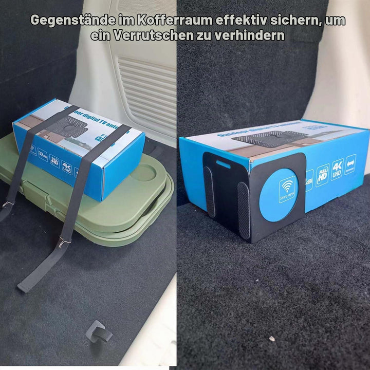 Auto organizer,Auto kofferraum organizer, Auto-Kofferraum-Teiler für Pkw,kofferraum klett fixierung,