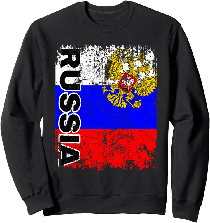 RUSSLAND FLAGGE | Damen Herren Kinder | RUSSIA Sweatshirt