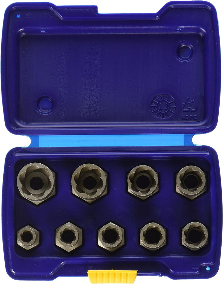 bolt-grip Irwin Tools Impact Performance Serie Bolt Grip Tief gut Extractor, 54019 9-Piece, 8mm to 1