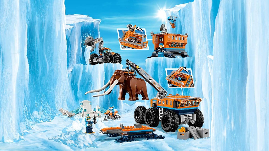 LEGO 60195 City Arctic Expedition Mobile Arktis-Forschungsstation Single, Single