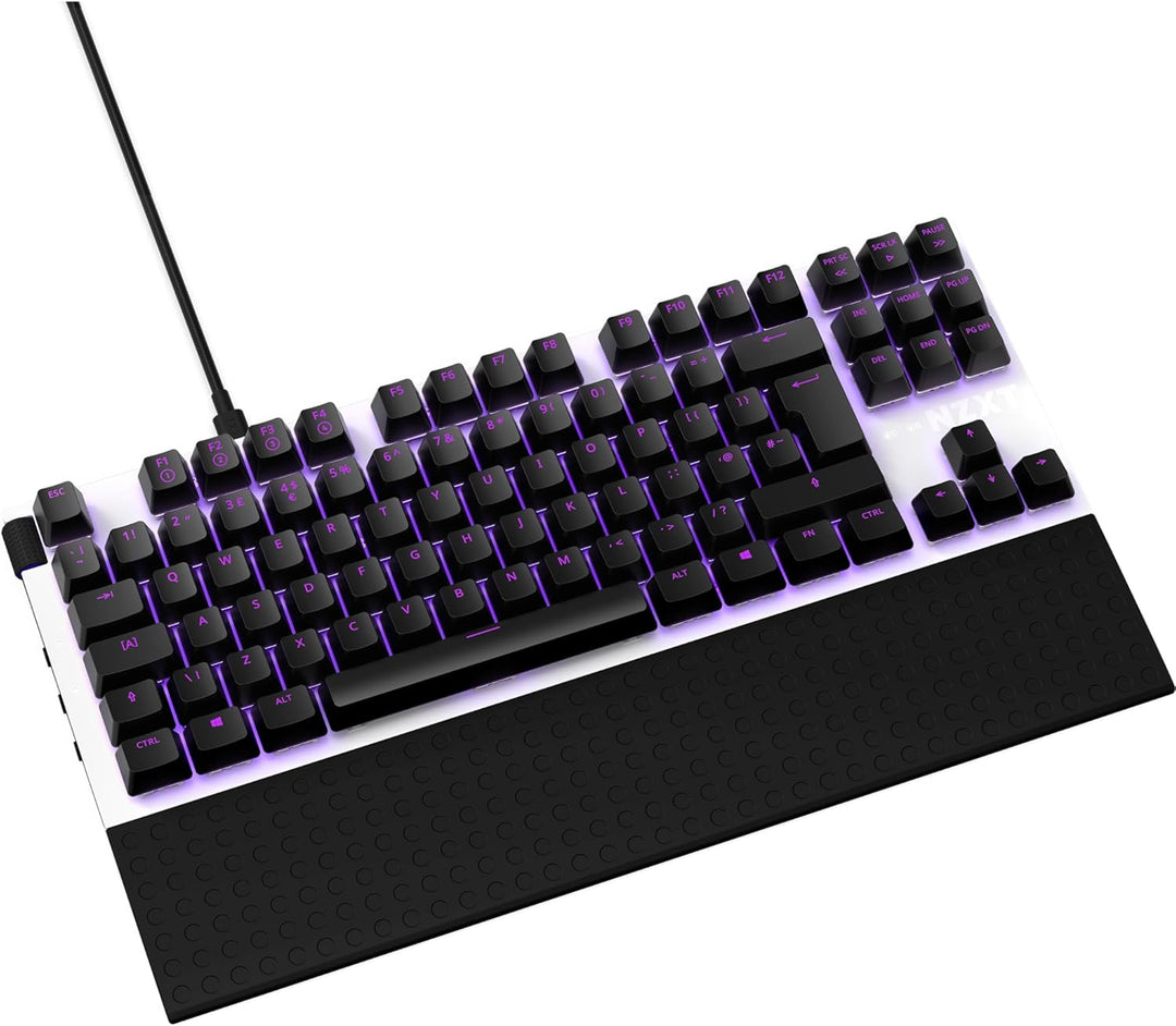 NZXT Function TKL Mechanische PC Gaming Tastatur - beleuchtet - lineare RGB Schalter - MX kompatible