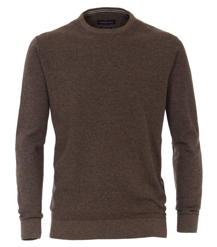 CASAMODA Herren Pullover Uni M Beige (624), M Beige (624)