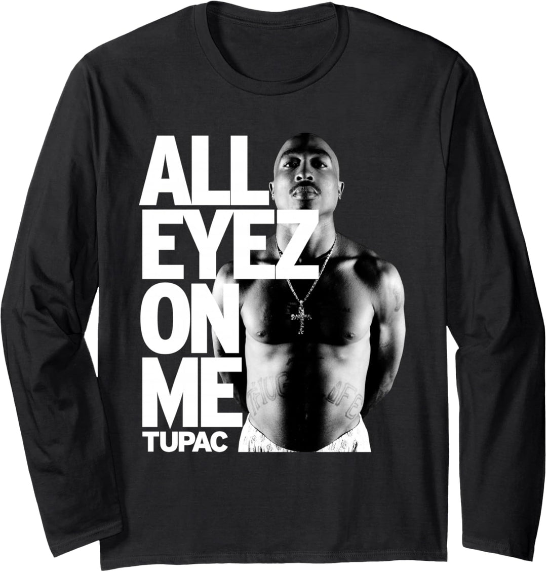 Tupac Alle Augen auf mich Langarmshirt