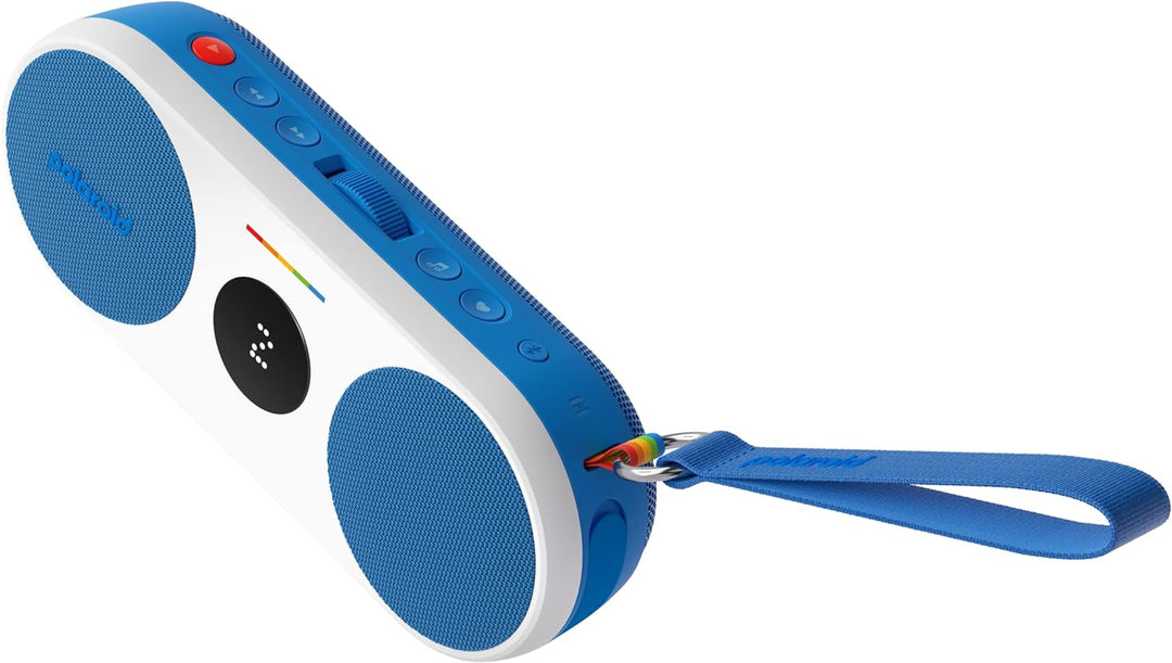 Polaroid P2 - Powerful Portable Wireless Bluetooth Speaker Rechargeable with Dual Stereo Pairing - B
