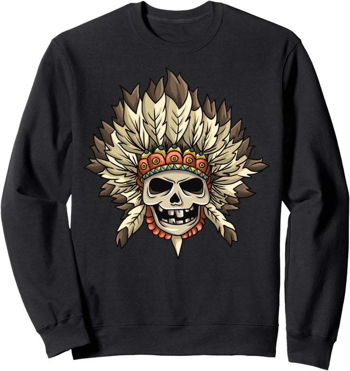 Kinder Totenkopf / Indianer Kind Sweatshirt