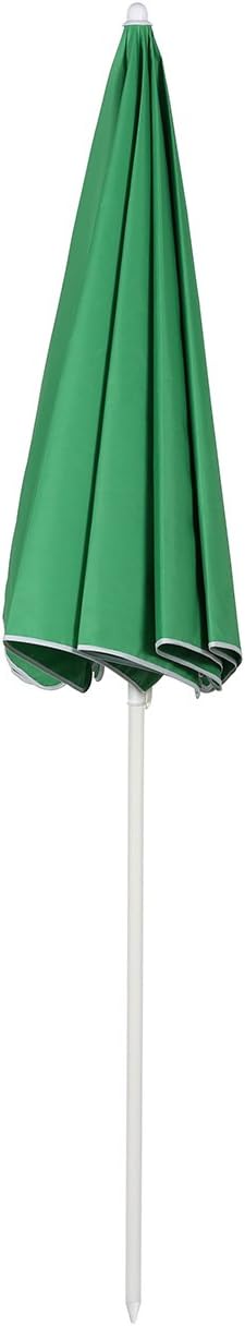Sekey 160 cm Sonnenschirm Strand mit Schutzhülle für Balkon Garten & Terrasse Neigungswinkel und Höh