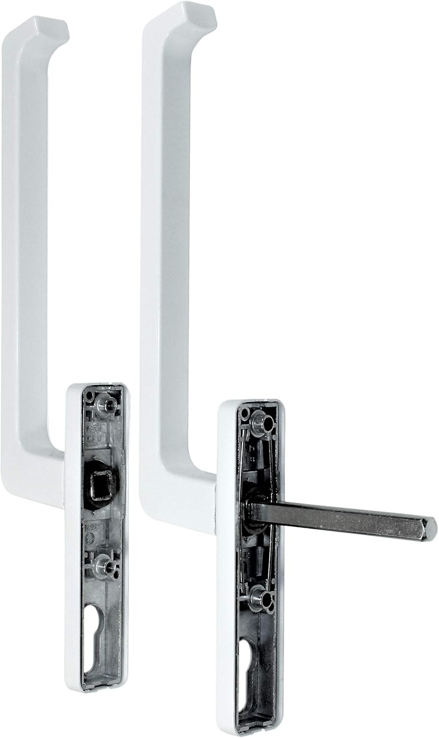 SN-TEC GU Schiebetür Drehgriff DIRIGENT 934/937 (9-25919 01B & 9-29519 03B) mit Unterbau 6432, Links
