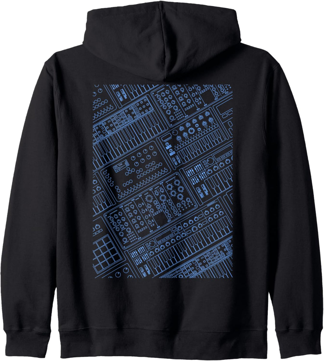 Synthesizer für Elektronische Musikproduzenten DJ Musiker Kapuzenjacke