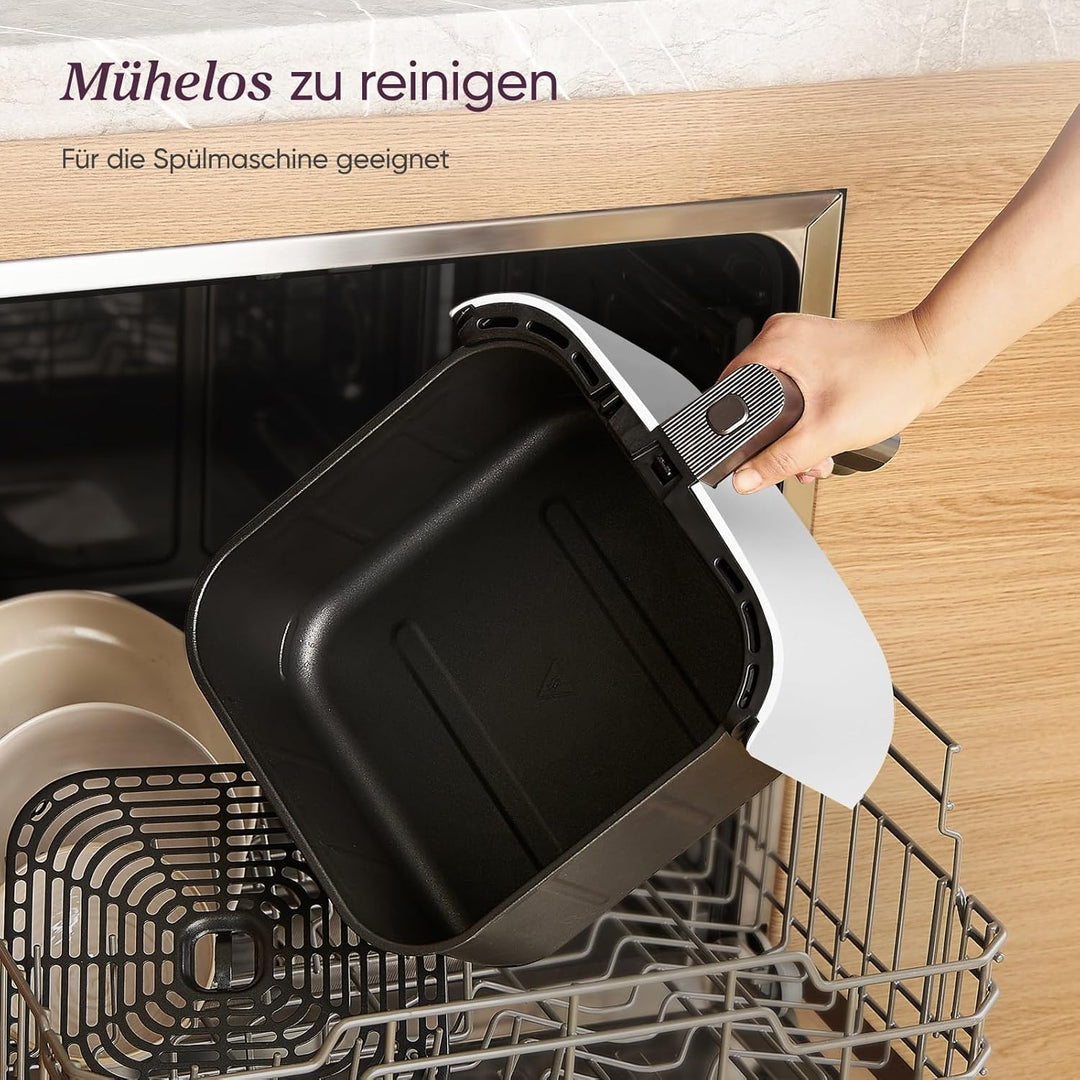 Cosori Turboblaze Heissluftfritteuse Airfryer, 9-in-1 Air Fryer XXL 6L, leiser DC Motor mit 5 Geschw