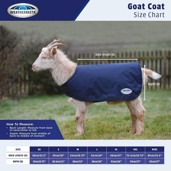 Weatherbeeta Ziegenmantel, Gr. XS, Marineblau XS navy