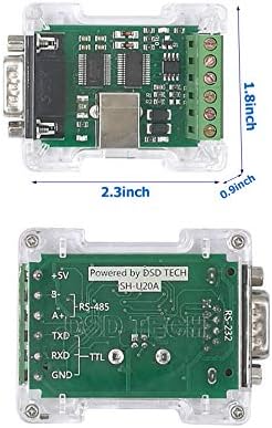 DSD TECH 3-IN-1-USB-zu-RS232-TTL-RS485-Adapter SH-U20A mit FTDI-FT232RL-Chip für Windows Liunx Mac O