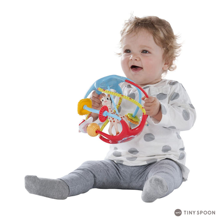 Sophie la Girafe – Fresh Touch – Frühes Lernspiel – Twistin'ball Ball Einzelbett, Einzelbett