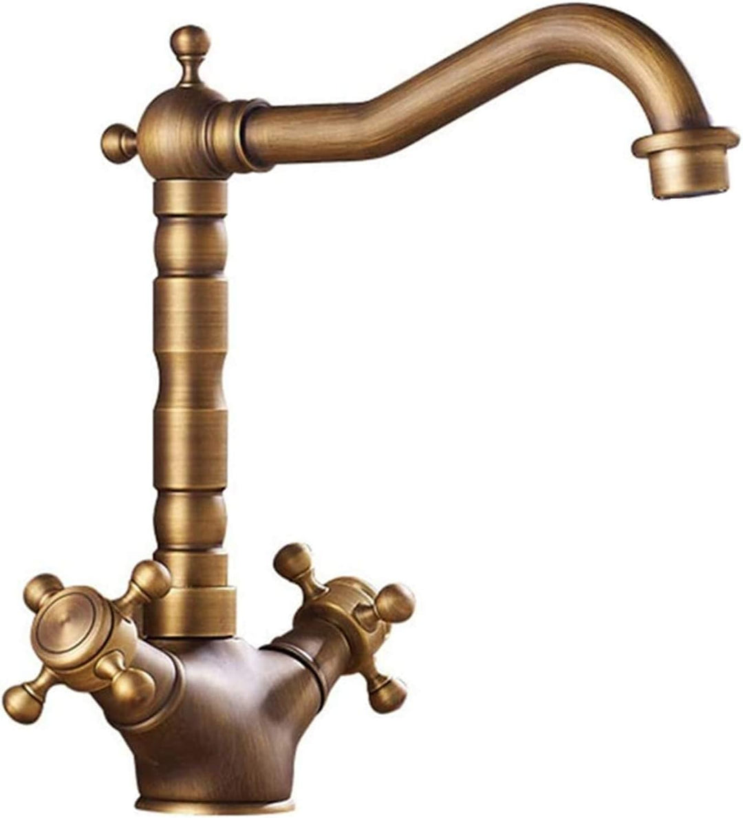Wasserhahn Küche Bronze Antike, Wasserhahn Bad Waschbecken Armaturen, Mischbatterien aus Kupfer 360°