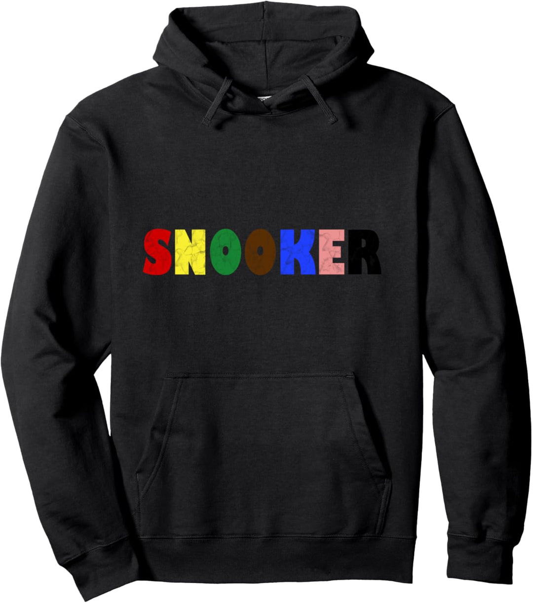 Snookerspieler Farben Snooker Kugeln Snooker Pullover Hoodie