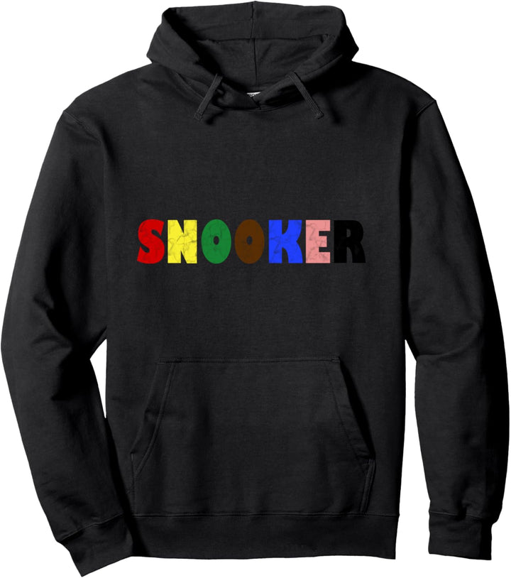 Snookerspieler Farben Snooker Kugeln Snooker Pullover Hoodie