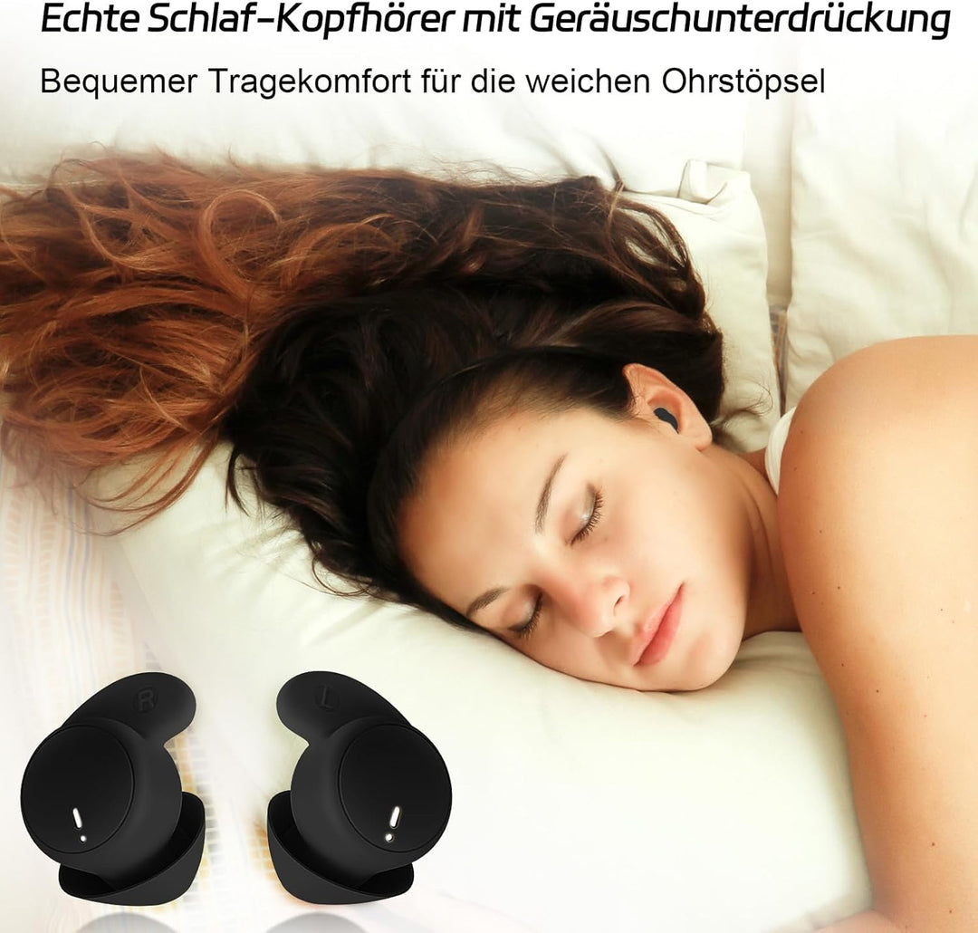 esonstyle Schlafkopfhörer Seitenschläfer Mini Kopfhörer zum Schlafen - Bluetooth 6.0, IPX6 Kabellose