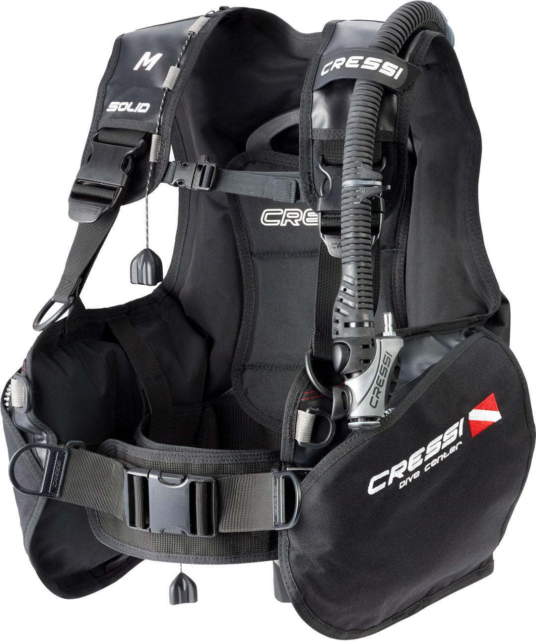 Cressi Solid Dive Center Edition Tauchjackets Gute Tarierung L Schwarz, L Schwarz