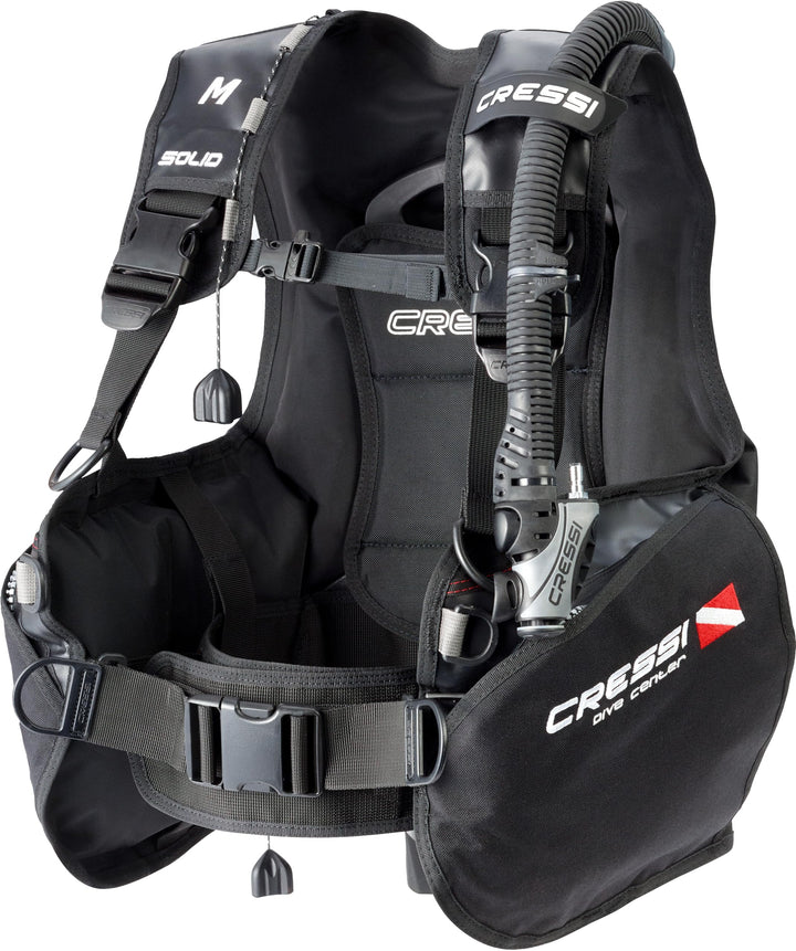 Cressi Solid Dive Center Edition Tauchjackets Gute Tarierung L Schwarz, L Schwarz
