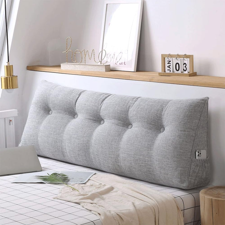 OHMG Rückenkissen, Lesekissen für Bett und Sofa, 160cm-Komfortables Wandkissen Bett, Bietet Optimale