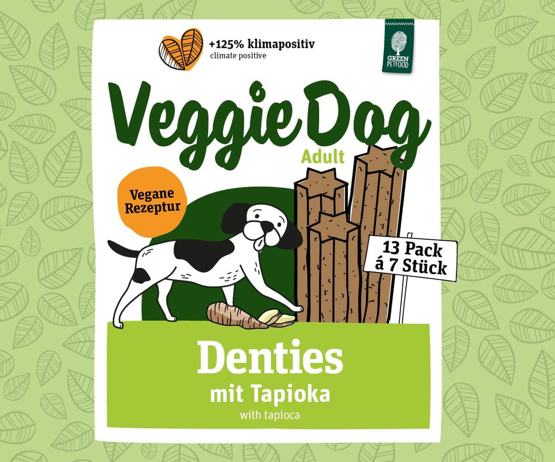 Green Petfood VeggieDog Denties 13x180g, VeggieDog