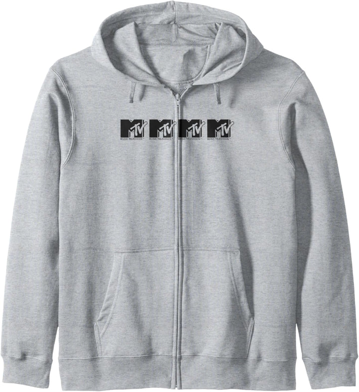 MTV Chest Logo Lineup Kapuzenjacke