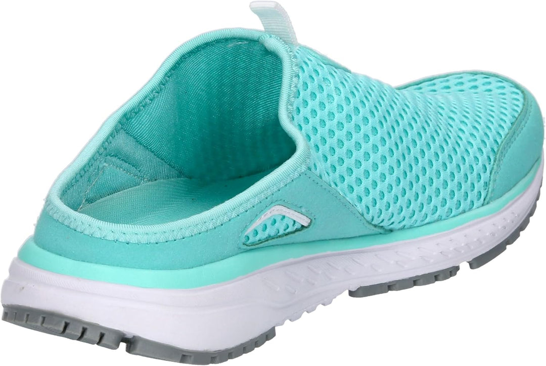Lico Unisex Sun Sabot Hausschuhe 37 EU Türkis Weiss, 37 EU Türkis Weiss