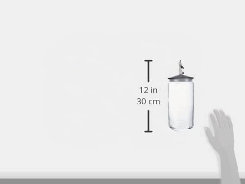 Alessi | LulàJar AMMI21 B - Design Behälter für Hundefutter mit Dekorierter Deckel, Glas un Thermopl