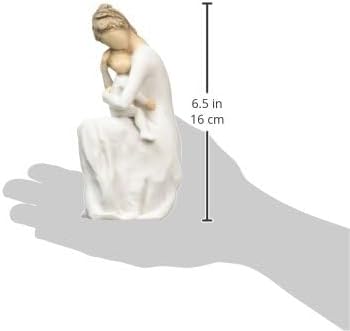 Enesco 27596 Willow Tree for Always Figurine, Resin, Mehrfarbig, 8 x 6.5 x 17.5 cm 6.5 Zoll, 6.5 Zol