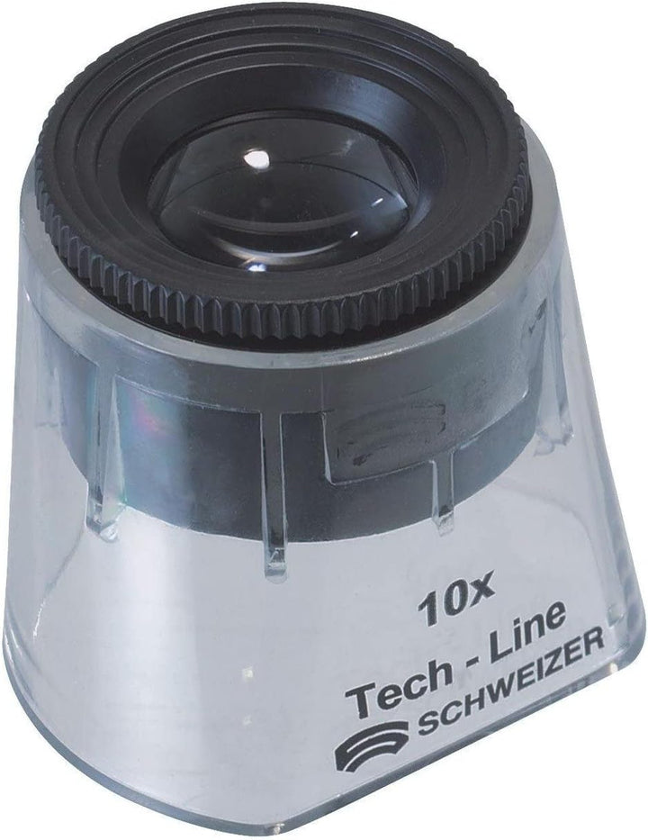 Schweizer Standlupe Tech-Line Vario-Fokus 10x