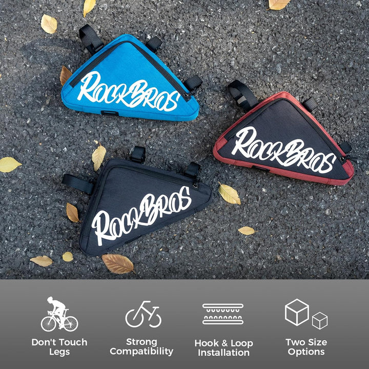 ROCKBROS Rahmentasche Fahrrad Dreieckstasche für MTB Rennräder Ebike Triangle Bag Fahrradtasche Rahm