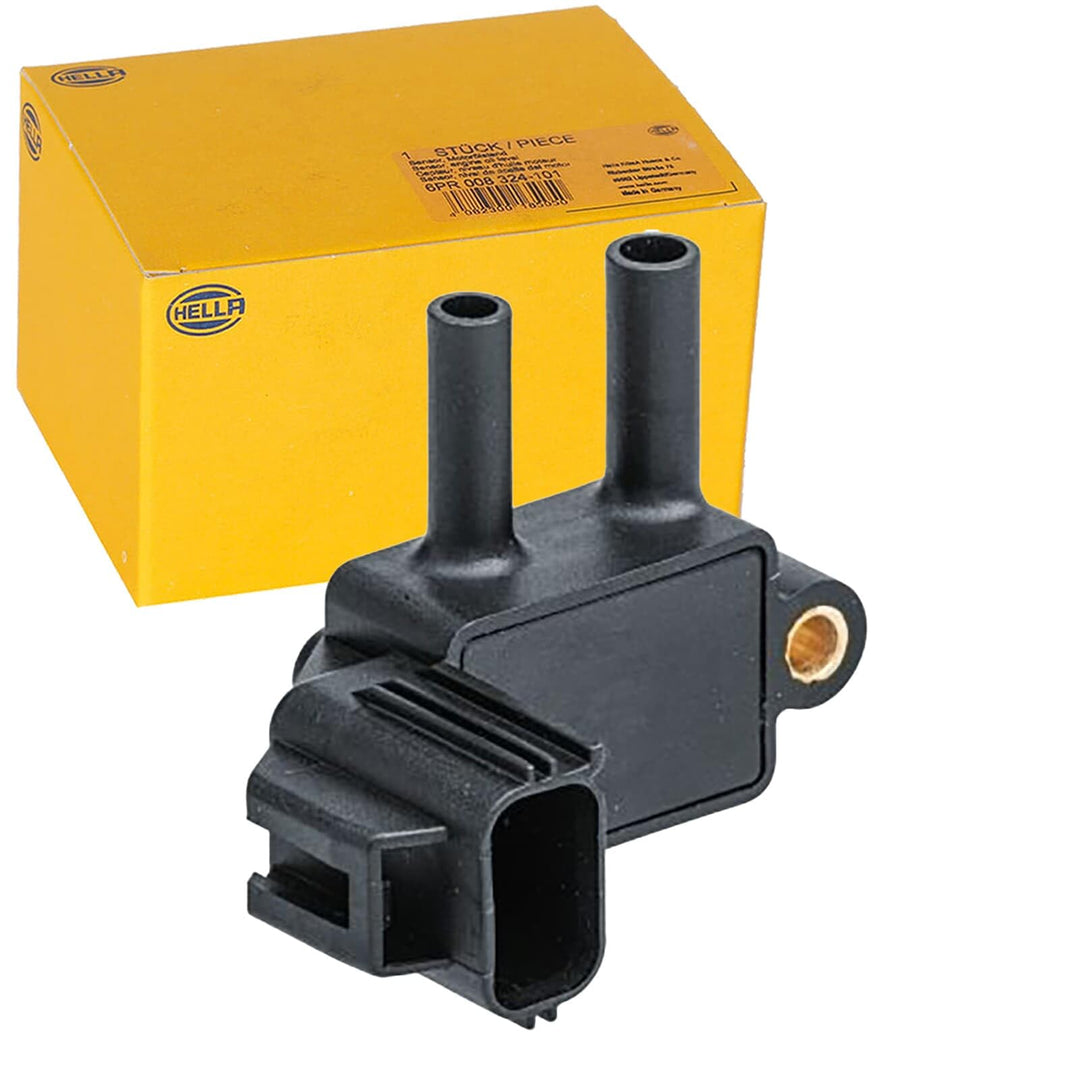 HELLA 6PP 009 409-601 Sensor, Abgasdruck - 3-polig - geschraubt